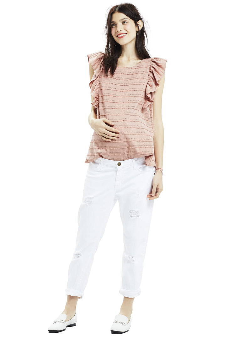 THE NEW BOYFRIEND MATERNITY JEAN