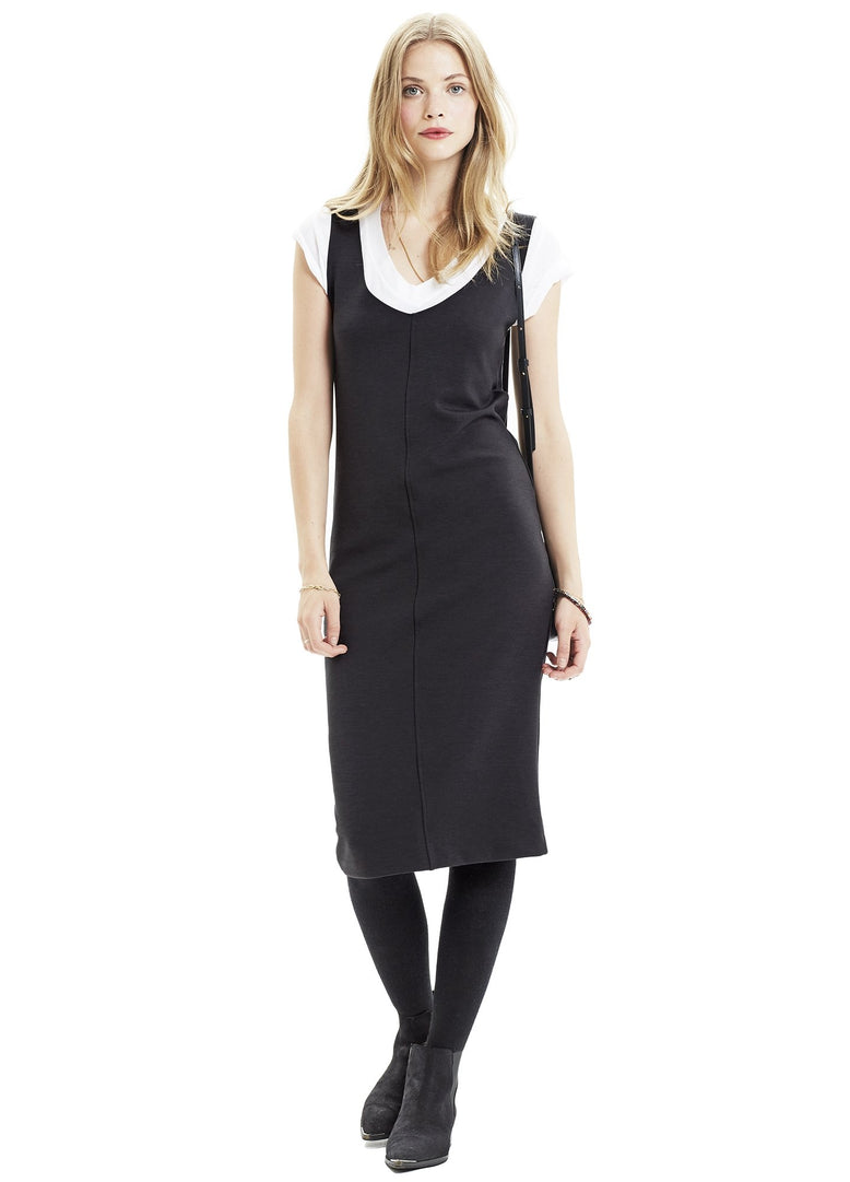 THE PONTE TANK DRESS