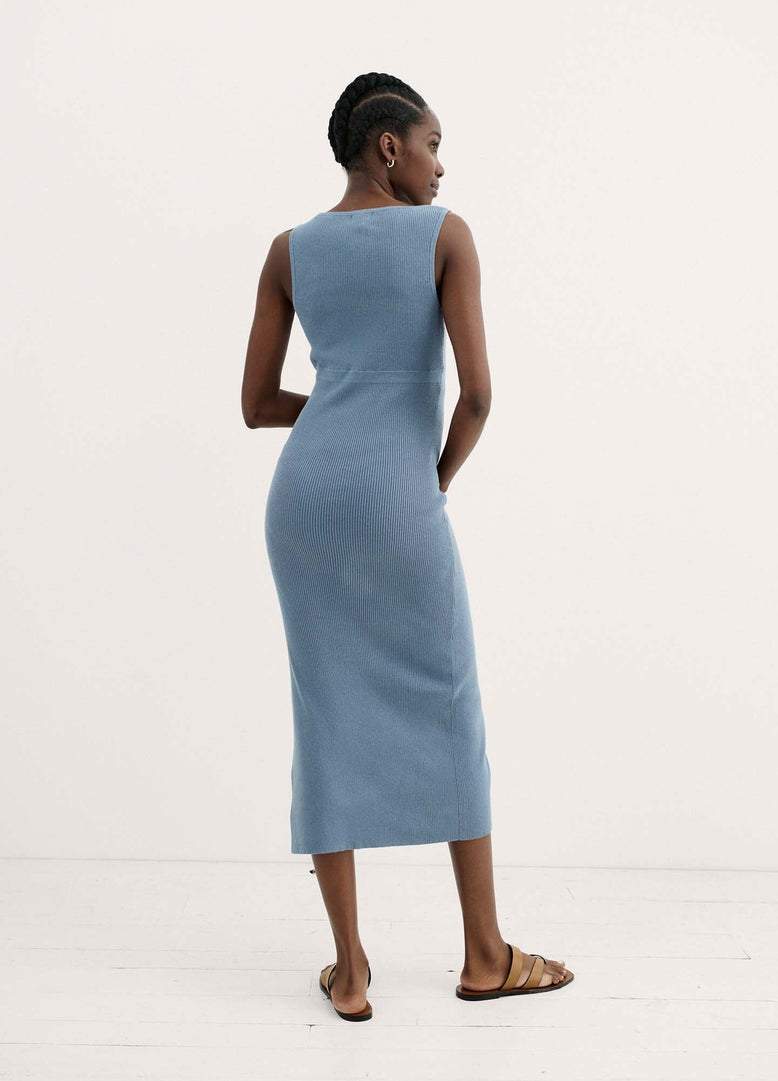 The Elma Rib Knit Dress