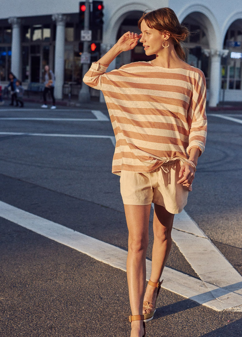 The Linen Longsleeve Tee