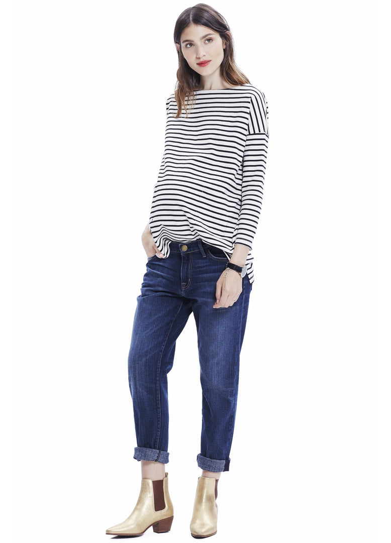 THE NEW BOYFRIEND MATERNITY JEAN