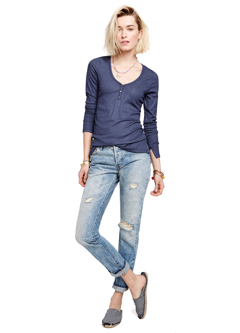 THE LONGSLEEVE BODY HENLEY